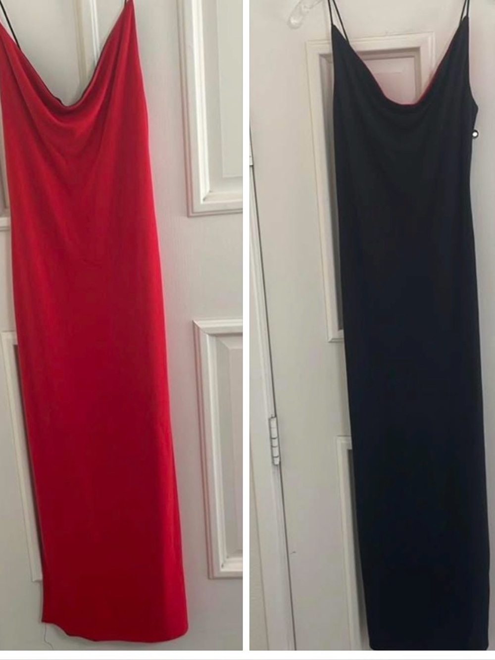 Saks5Ave Reversible maxi column dress Sz 8